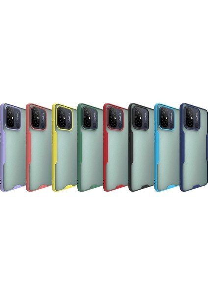Xiaomi Redmi 12C Kılıf Platin Silikon - Sarı Zrnet