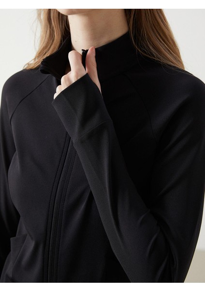Xsıde Actıve Dik Yaka Kadın Fermuarlı Sweatshirt (S5) modelleri