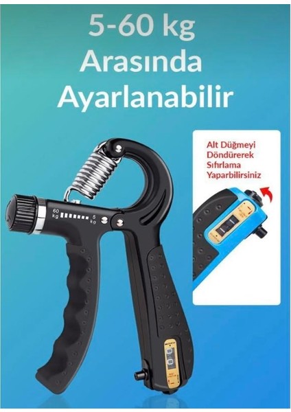 Ayarnalabilir Otomatik Sayaçlı El Bilek Yayı Yüksek Kaliteli El Yayı