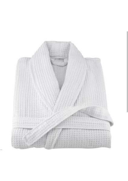 Beyaz Waffle Desen Unisex Pike Bornoz fiyatları