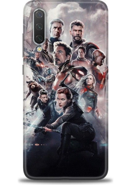 Xiaomi Mi 9 Se Kılıf Hd Baskılı Kılıf + Seramik Tam Kaplayan Ekran Koruyucu 99