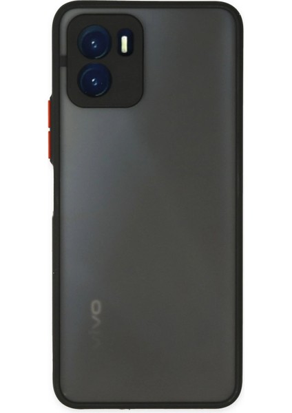 Vivo Y15S Kılıf Montreal Silikon Kapak - Siyah Zrnet