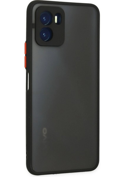 Vivo Y15S Kılıf Montreal Silikon Kapak - Siyah Zrnet