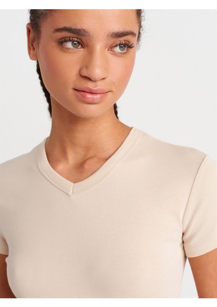 31673 Dilvin V Yaka T-Shirt fiyatları