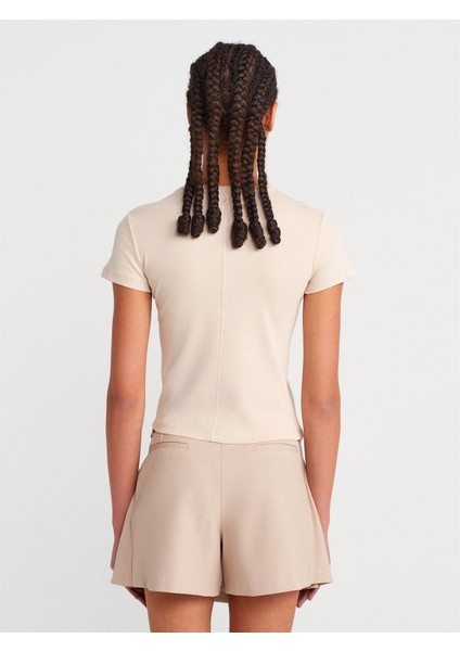 31673 Dilvin V Yaka T-Shirt modelleri