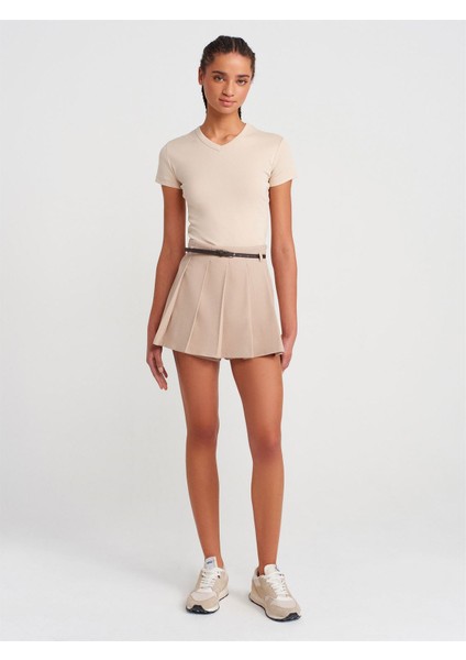 31673 Dilvin V Yaka T-Shirt fırsatları