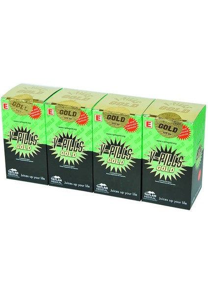 Hsyn Vpills Gold Bitkisel 60 Kapsül 4kutu Akdenizpos Yeni
