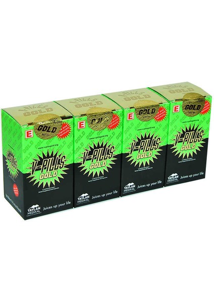 Hsyn Vpills Gold Bitkisel 60 Kapsül 4kutu Akdenizpos Yeni