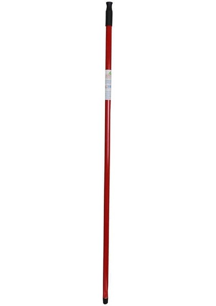 Hsyn Fırça Sapı Ucu Vidalı Köşeli Kırmızı 110 cm Code FS011 Akdenizpos Yeni