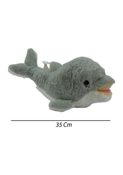 Hsyn 35 cm Yunus Baliği Peluş -Hly Akdenizpos Yeni