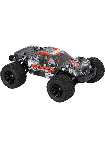 001E Kumandalı 4x4 Fırçası Motor 1:14 Gaser Arazi Aracı -