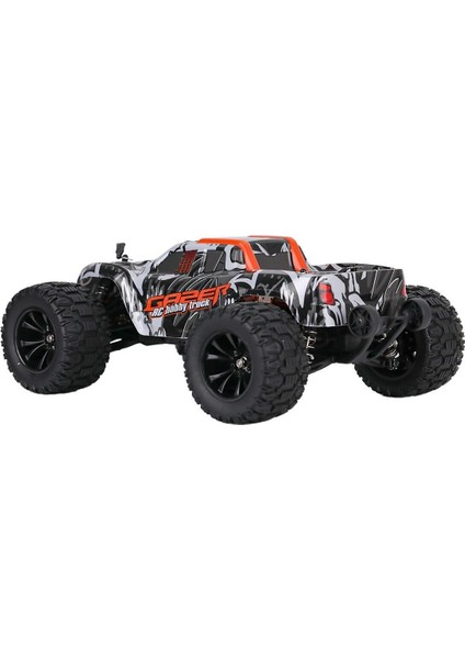 001E Kumandalı 4x4 Fırçası Motor 1:14 Gaser Arazi Aracı -
