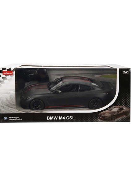 Rastar R/c 1/16 F/f Bmw M4 Csl 2.4ghz Si̇yah Uzaktan Kumandalı