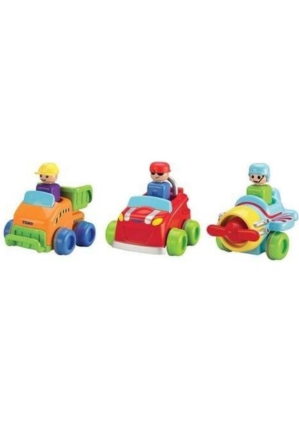1012 Tomy Toomies Renkli Araçlar +12 Ay