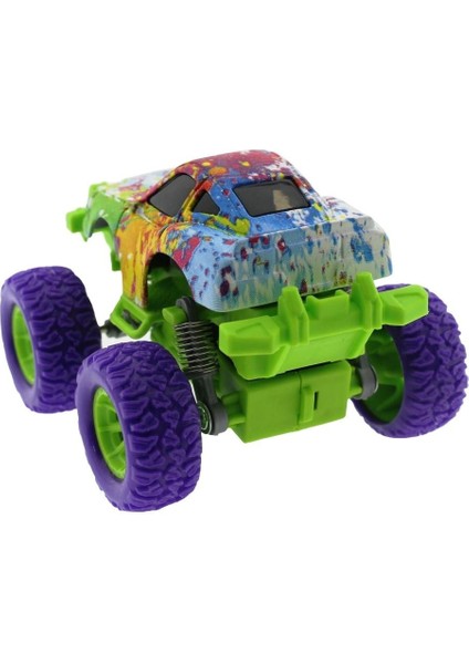 Die Cast Batik Desenli Mor Teker Araba