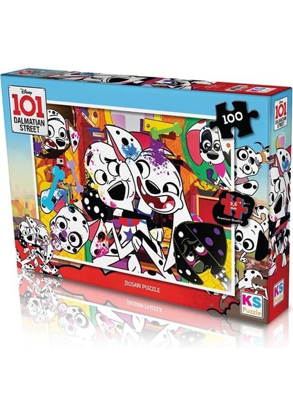 Hsyn Dal 714 101 Dalmation Puzzle 100 -Ks Akdenizpos Yeni
