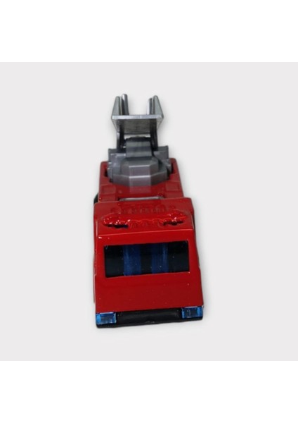 Küçük Metal İtfaiye Araçları 7 cm - Merdivenli