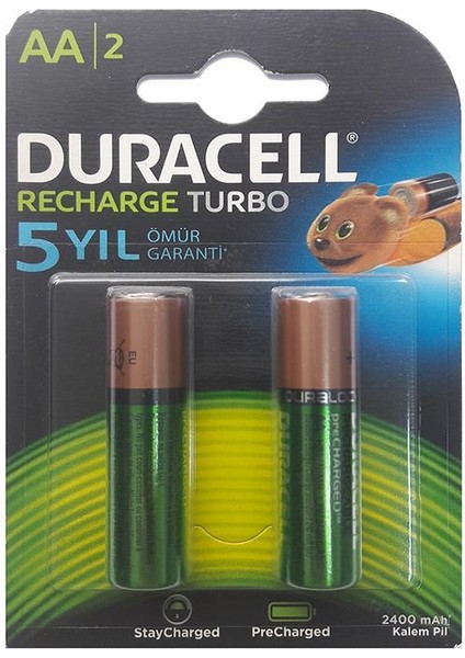 Hsyn Dull Ş Arj Edilebilir Kalem Pil 2'li̇ Aa 2500 Mah Akdenizpos Yeni