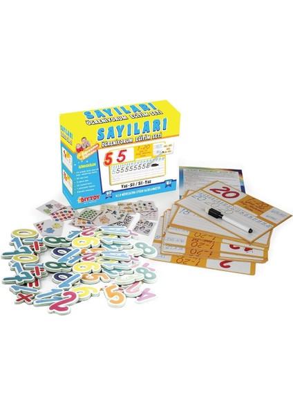 Hsyn 9222 Sayilari Öğreni̇yorum Eği̇ti̇m Seti̇ Akdenizpos Yeni