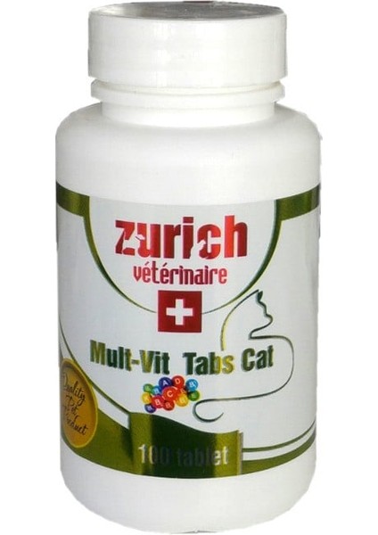 Hsyn Multivitamin Kedi Tableti 100 Tablet Akdenizpos Yeni