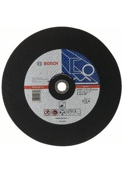 Hsyn Bosch 355X2,8X25,4 mm Metal Kesme Taşı Akdenizpos Yeni