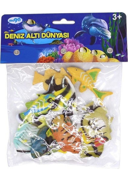 Hsyn Poşetli Deniz Hayvanları Seri 1 Akdenizpos Yeni