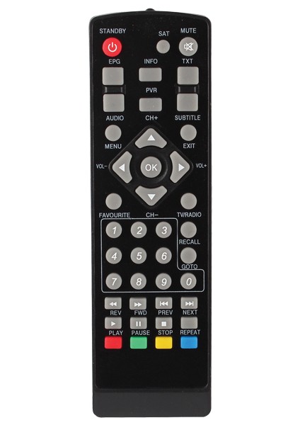 Hsyn Yumatu Mi̇ni̇ Hd Sli̇m Di̇splayli Uydu Kumanda (4172) Akdenizpos Yeni
