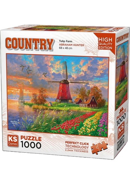 Hsyn Ks Games Tulip Farm Puzzle 1000 Parça 20787 Akdenizpos Yeni