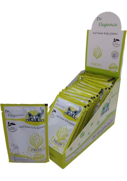 Hsyn Kedi Kumu Koku Giderici Fresh 25 gr ( 14 Gün Etkili Bor ) Akdenizpos Yeni