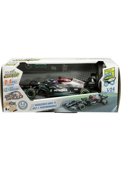 1:24 Kumandalı Mercedes-Amg Petronas F1 W12 E Performance