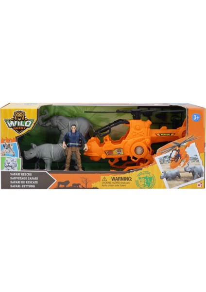 Hsyn Wild Quest Safari Hayvan Kurtarma Oyun Seti Akdenizpos Yeni