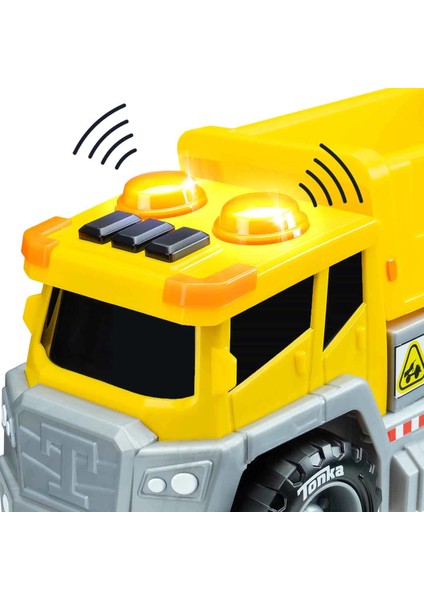 Damperli Kamyom Crank And Haul Sesli ve Işıklı S00006242