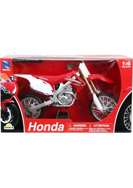 Newray 1:6 Honda CRF450R 2012 Model Motor