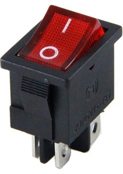 Hsyn IC-119 4 Pinli Işıklı Mini Anahtar Akdenizpos Yeni