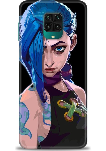 Xiaomi Redmi Note 9 Pro Hd Baskılı Kılıf + Seramik Tam Kaplayan Ekran Koruyucu 271