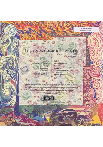 The Rolling Stones Their Satanic Majesties Request Lp Plak