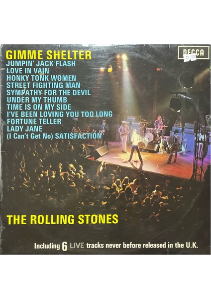 The Rolling Stones Gimme Shelter Lp Plak