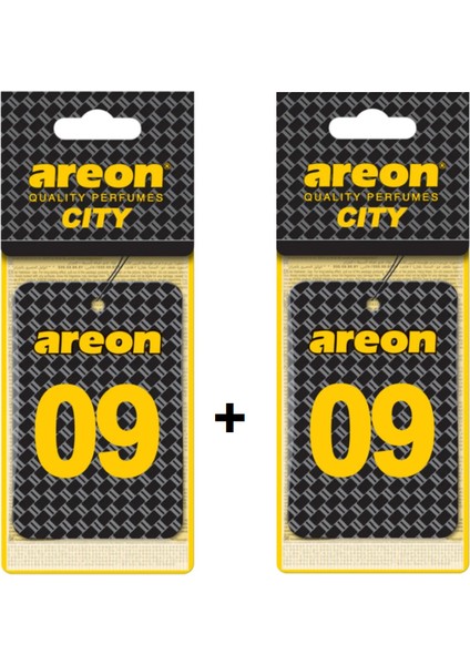Areon City Vanilla Black 09 Oto Araç Kokusu (2li )