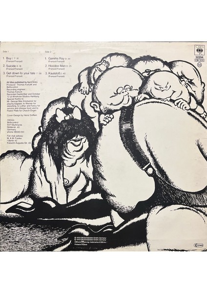 Birth Control Hoodoo Man LP Plak