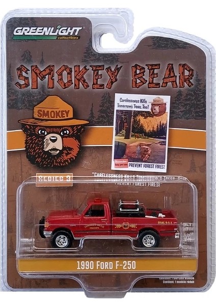 1/64 Smokey Bear Series 3- 1990 F-250