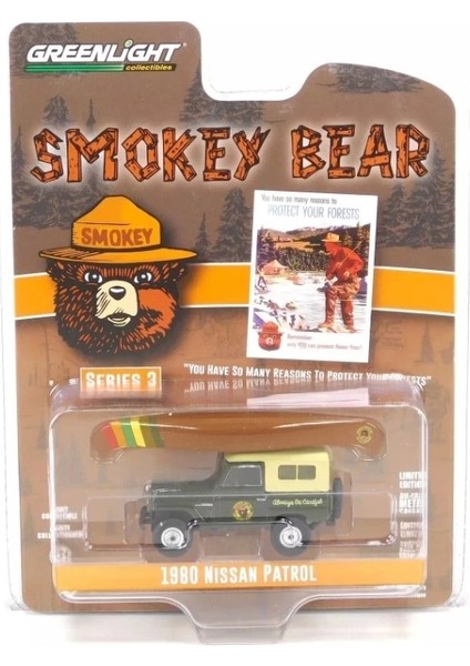 1/64 Smokey Bear Series 3- 1980 Nissan Patrol