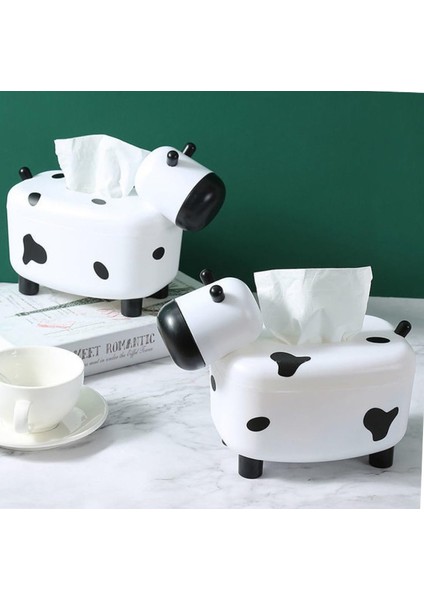 Sevimli Inek Tasarımlı Mıknatıslı Tuzluk ve Peçetelik indirimleri