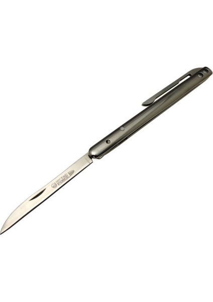 Ince D2 Çelik Çakı 18 cm , Metal Sap