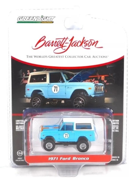 1/64 Barrett-Jackson Series 14- 1971 Ford Bronco