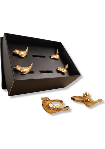 Peçete Halkası Gold Kuş Figürlü indirimleri