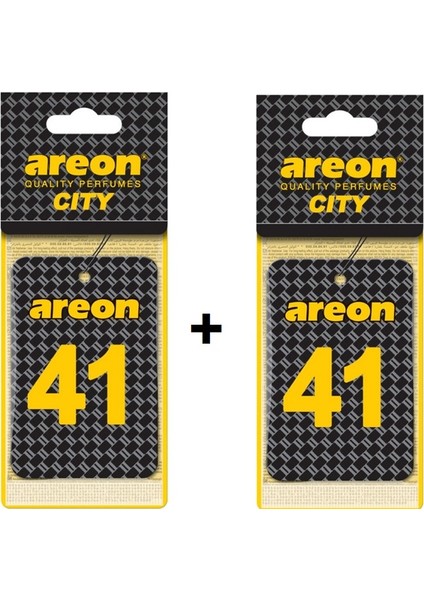 Areon 41 Vanilla Black Oto Araç Kokusu (2li )