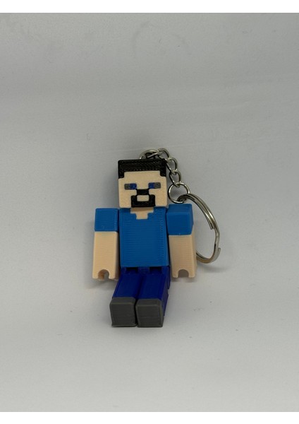 Minecraft Steve Anahtarlık