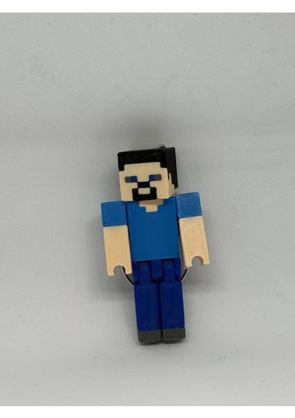 Minecraft Steve Anahtarlık