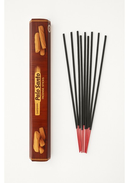 Doğal Palo Santo Aromalı Çubuk Tütsü | Palo Santo Incese Sticks 20'li Paket