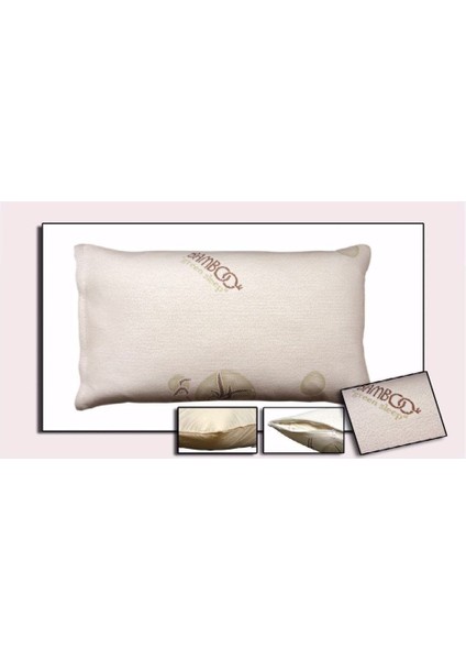 2'li Bamboo Kumaşlı Ortopedik Visco Bambu Yastık